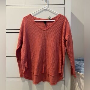wild fable size small women’s waffle knit long sleeve